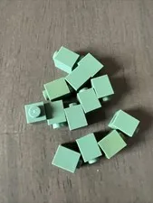 Lego 3005 Sand Green Brick 1x1 - 13 Pieces