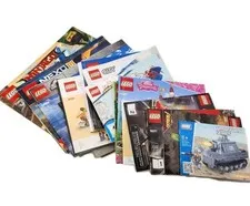 Lego Instruction Manuals Catalog Assorted LOT of 23 + 1 GUDI books