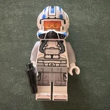LEGO®｜Minifigure｜Star Wars｜Clone Trooper Pilot Captain Jag Phase 2｜sw1401｜New
