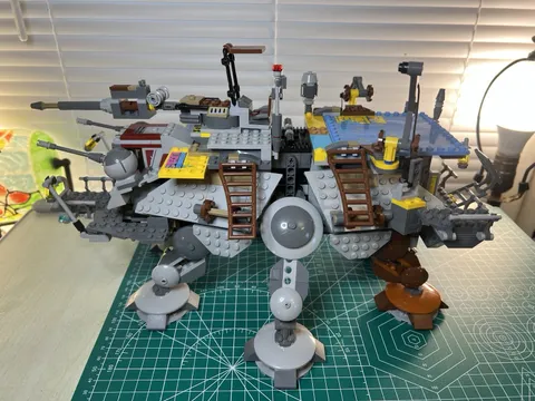 Lego Star Wars Captain Rex's AT-TE (75157) — complete build, no minifigures