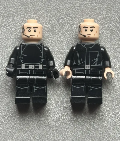 Lego Imperial Navy Trooper Minifigure Star Wars Figure Lot (2)