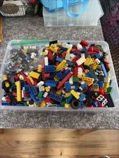 Lot Of 9 lbs 12 oz of Lego Basic Bricks Blocks Random Colors Sizes