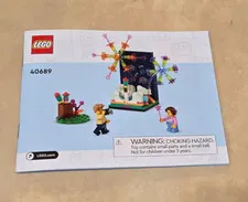 Lego instruction manual Firework Celebrations #40689