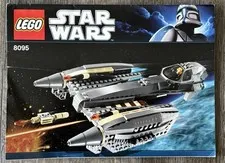 LEGO STAR WARS 8095 GENERAL GRIEVOUS STARFIGHTER Original Instructions Only