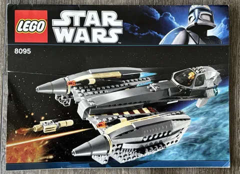 LEGO STAR WARS 8095 GENERAL GRIEVOUS STARFIGHTER Original Instructions Only