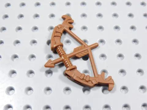 LEGO Horizons Compound Bow Reddish Brown Weapon Minifig BG