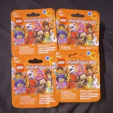 LEGO MINIFIGURES 71052 Series 29 Blind Pack Lot of 4, Blister Pack, 6+