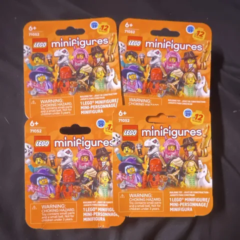 LEGO MINIFIGURES 71052 Series 29 Blind Pack Lot of 4, Blister Pack, 6+