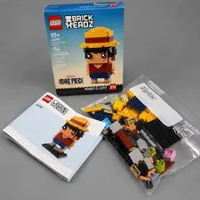 LEGO 40799 Monkey D. Luffy BRICKHEADZ One Piece Complete Set 136 pcs 10+ Box