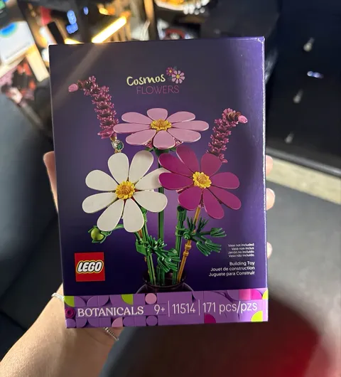LEGO Botanicals Cosmos Flowers 11514 Complete Set 171 pcs - Vase Not Included