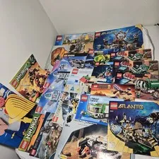 Lego Mixed Manual Instruction Booklet Lot of 21 Star Wars Harry Potter
