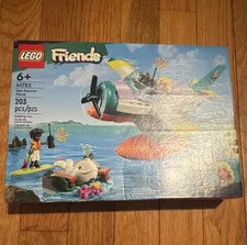 LEGO Friends 41752 Sea Rescue Plane Rescue Set 203 Pieces Ages 6+