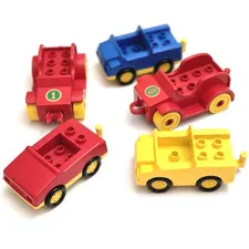 LEGO DUPLO Vehicle Lot 5 Cars Trucks Vintage Preschool Replacement Parts Bundle