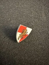 LEGO Triangle Lion Knight Shield (Red, White, & Gold) - Castle - Kingdoms - New