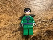 Lego Batman Genuine 2007 The Riddler Minifigure bat023 7787 DC