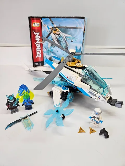 LEGO Ninjago ShuriCopter 70673 100% Complete Set with Manual Minifigures