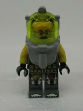 LEGO Atlantis Diver Jeff Fisher Minifigure