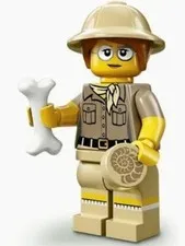 LEGO Paleontologist Minifigure Series 13 CMF 71008 Brand New Sealed Pack