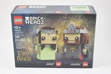 LEGO Brickheadz LOTR 40632 Aragorn & Arwen 2022 Sealed Set