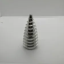 Lego Spiral Cone Chrome Silver Drill #71612cx1 Rock Raiders 4940, 4970