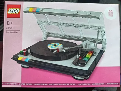 LEGO 40699 Retro Record Player Set 310 Piece 12+ Limited Edition 2024