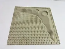 Lego Baseplate Raised 32 x 32 Crater Plate ONLY 6971 6972 6930