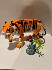 LEGO CREATOR: Majestic Tiger (31129), All pieces and instructions