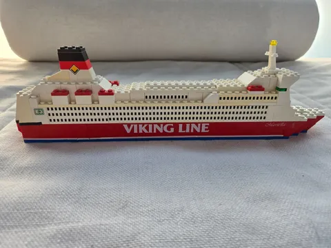 LEGO 1923 Viking Line Ferry - Rare - 100% Complete - No Box/Instructions