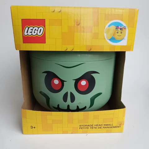 Lego Skeleton Zombie Storage Head w Lid - NEW! Storage,  Halloween, FAST SHIP!