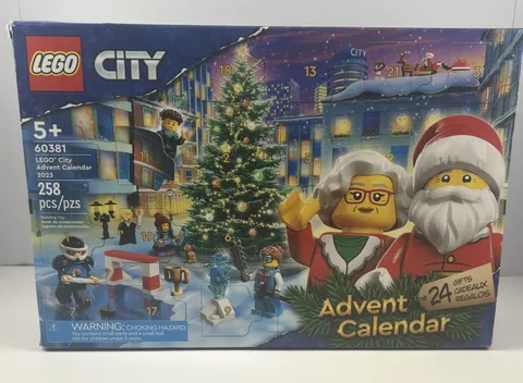 LEGO CITY: Advent Calendar 2023 (60381) Brand New Sealed
