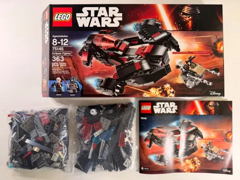 Lego Star Wars Obi-Wan's Jedi Interceptor 75135 100% Complete w/Box & Manual