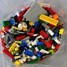 Bulk Lot of LEGO Replacement Bricks Blocks Parts Over 4 Lbs. Preowned Modern