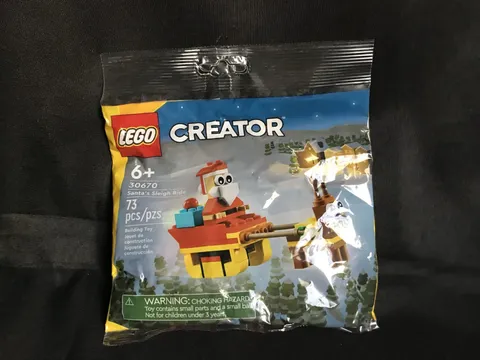 LEGO Creator 30670 Santas Sleigh Ride Polybag Building Toy Christmas Holiday NEW