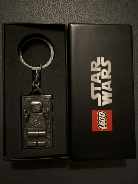 New 2020 LEGO 5006363 VIP Star Wars Han Solo In Carbonite Keychain Bag Charm