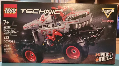 LEGO TECHNIC: Monster Jam Thunderroarus Pull-Back (42200). **NEW in BOX**