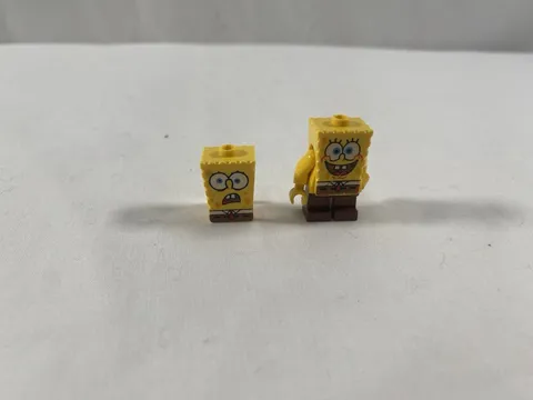 LEGO Spongebob SquarePants Minifigure I’m Ready w/Extra Head