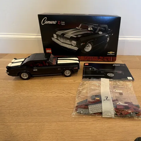 LEGO Icons 10304 Chevrolet Camaro Z28 1969 Car Set 1456 pcs Age 18+ 2022