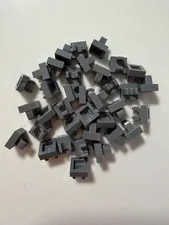 Lego 2555 / 15712 Tile Modified 1 x 1 with Open O Clip Select Color Pack of 6