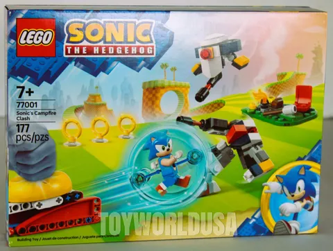 Lego #77001 Sonic the Hedgehog Sonic's Campfire Clash Building Toy Set