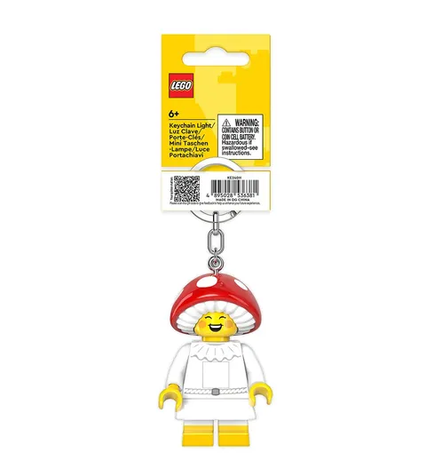LEGO® Large 3 Inch Tall Figure Keychain Light - Mushroom Sprite (KE240H)