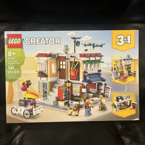 NEW Lego Creator 3 In 1 Downtown Noodle Shop 31131 Original Box retired SEALED