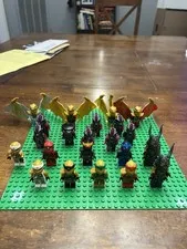 LEGO NINJAGO crystallized Minifigure Lot