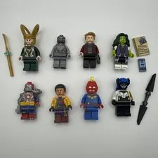 Lego Superheroes Marvel Minifigures Lot CMF Avengers Mixed Lot As-is