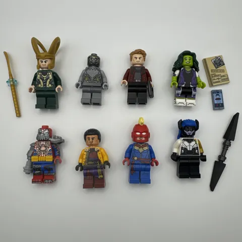 Lego Superheroes Marvel Minifigures Lot CMF Avengers Mixed Lot As-is