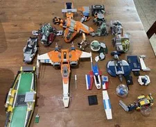 LEGO Mixed Space Star Wars Galaxy Squad Vehicles Incomplete Sets Parts Lot