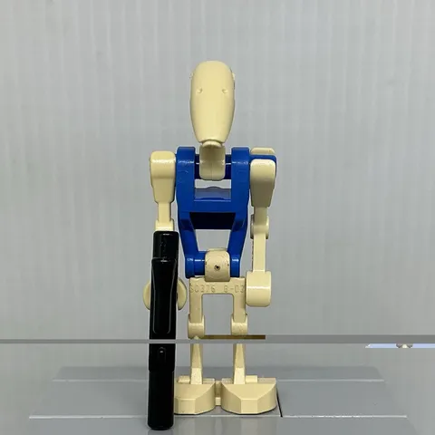 LEGO Star Wars sw0095 Battle Droid Pilot Blue Torso Minifigure & Blaster 7662
