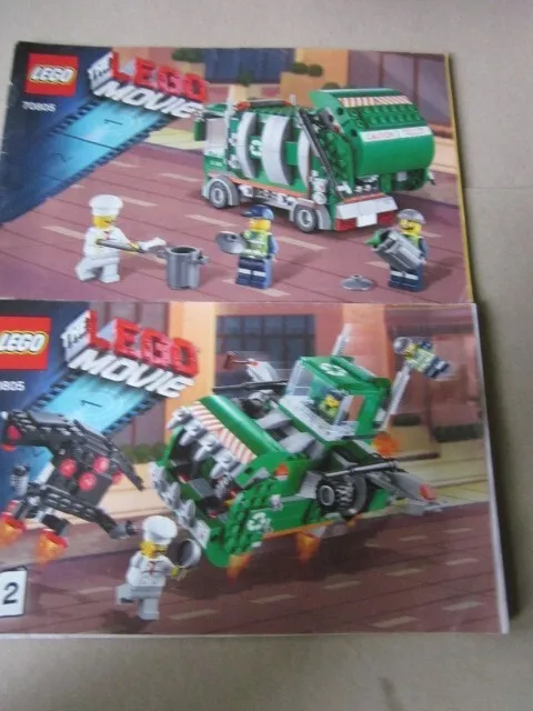 Lego Movie Instruction 70805 Part 1 and 2 Part 1 and 2