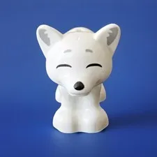 New Lego Rare White Fox Minifigure