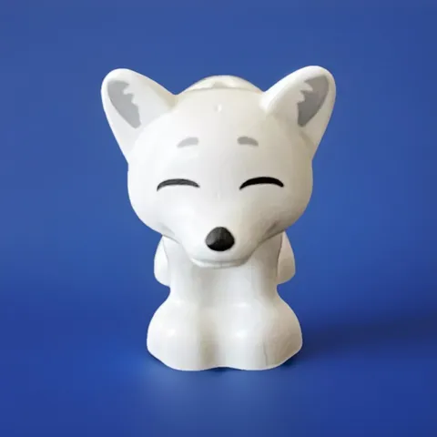 New Lego Rare White Fox Minifigure