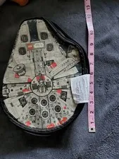Vintage Star Wars Lego Millenium Falcon Storage Case 2011 rare with zipper